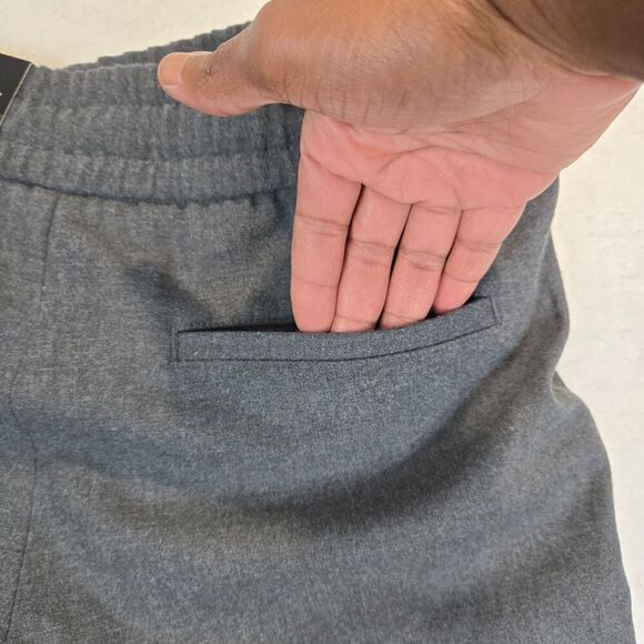 NWT $75 Alfani Mens Cargo Joggers Pants Sz S Gray Gorpcore Y2k Preppy - Picture 7 of 11